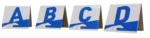 Letras A-B-C-D