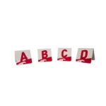 Letras A-B-C-D