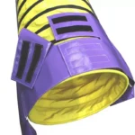 Alforjas triangulares con velcro p/túnel 80cm diámetro