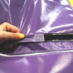 Alforjas triangulares con velcro p/túnel 80cm diámetro