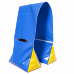 Level Saddlebag - Blue and Yellow